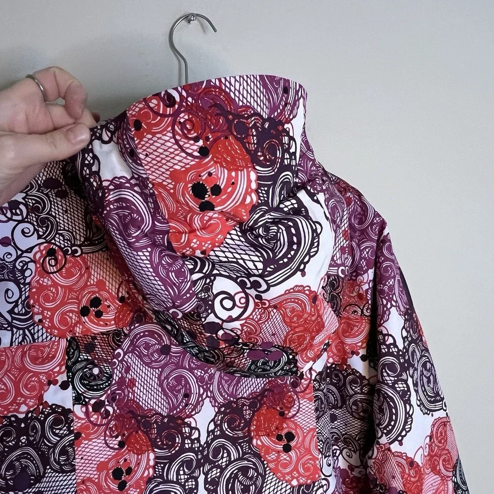 North Face Coat Jacket Summit Series‎ Hyvent Winter Ski Snowboard Pattern Vented